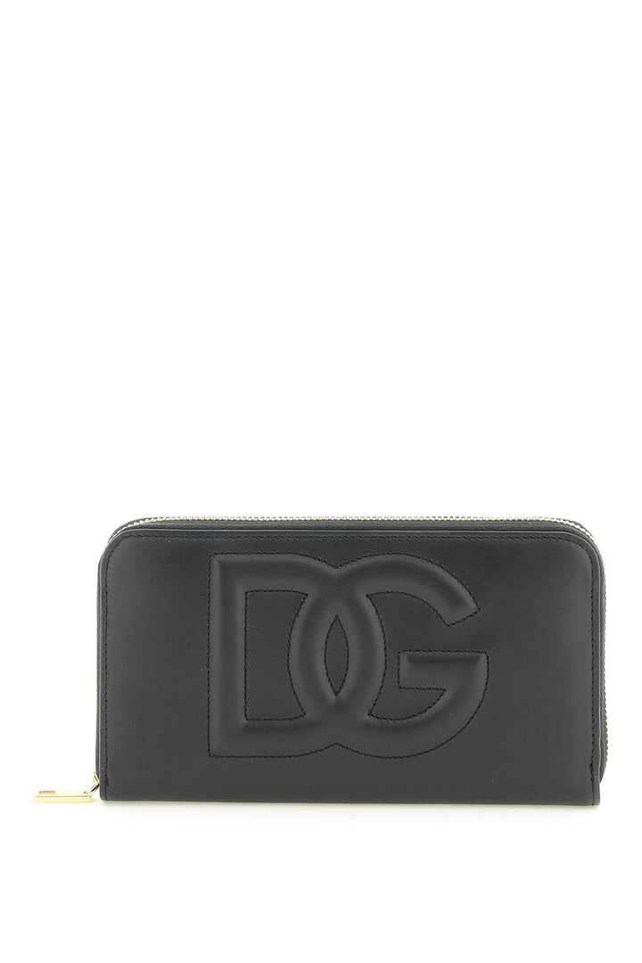 Zip Around Leather Wallet - Dolce & Gabbana - Women