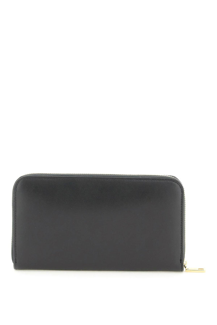 Zip Around Leather Wallet - Dolce & Gabbana - Women