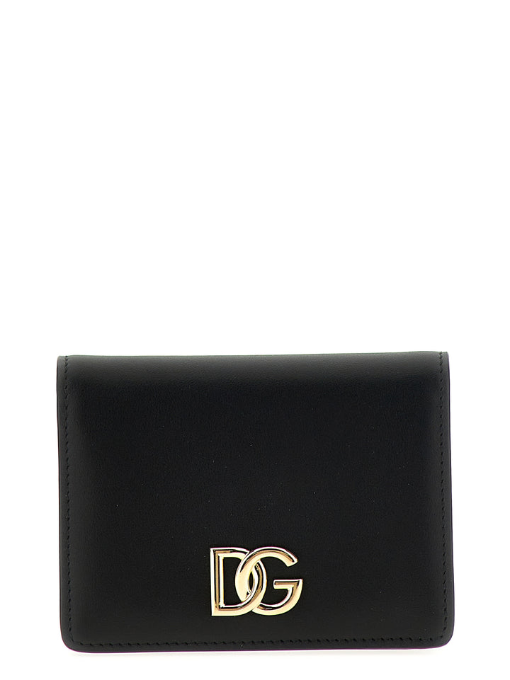 Logo Wallet Wallets, Card Holders Black