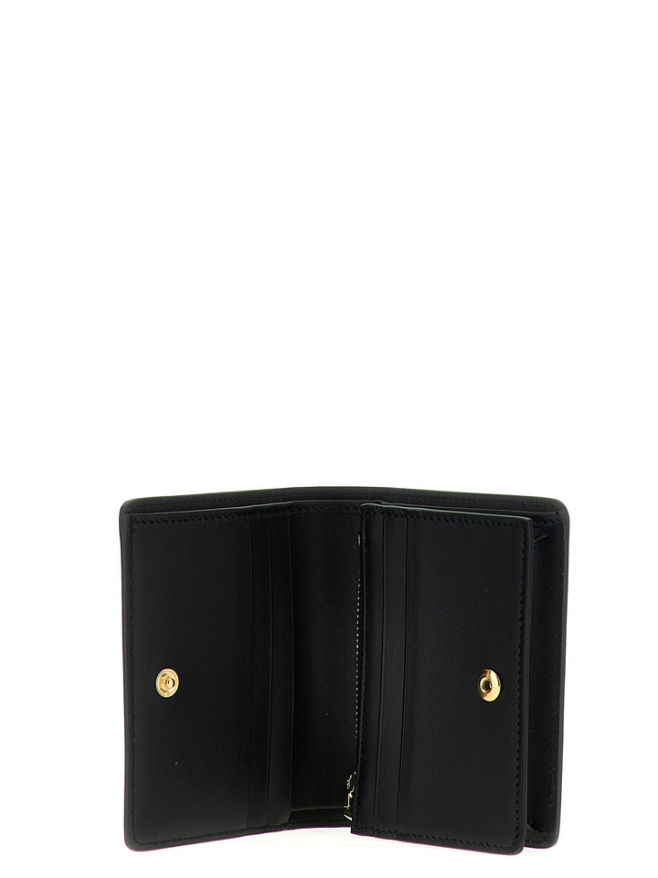 Logo Wallet Wallets, Card Holders Black