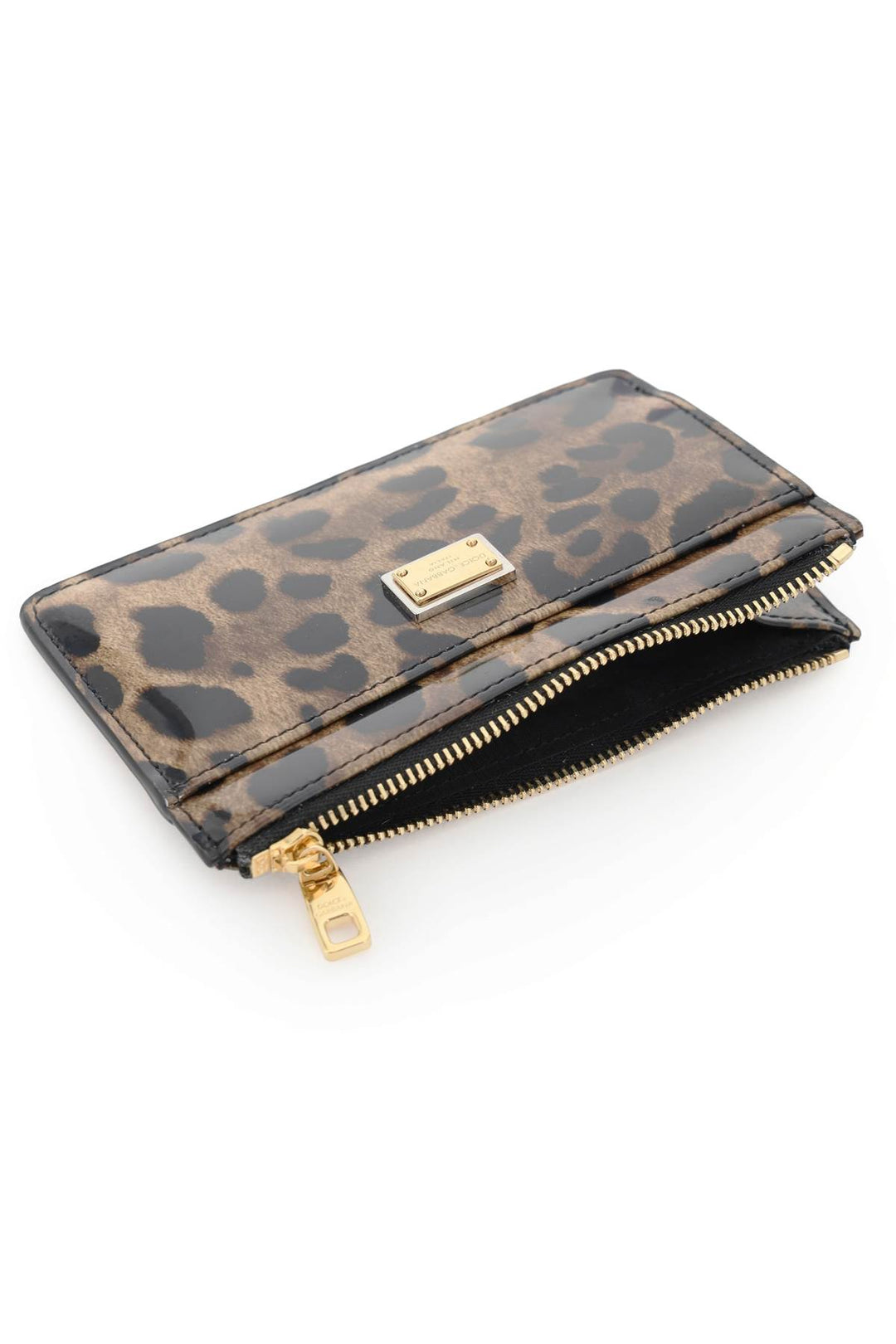 Leopard Print Leather Medium Cardholder - Dolce & Gabbana - Women