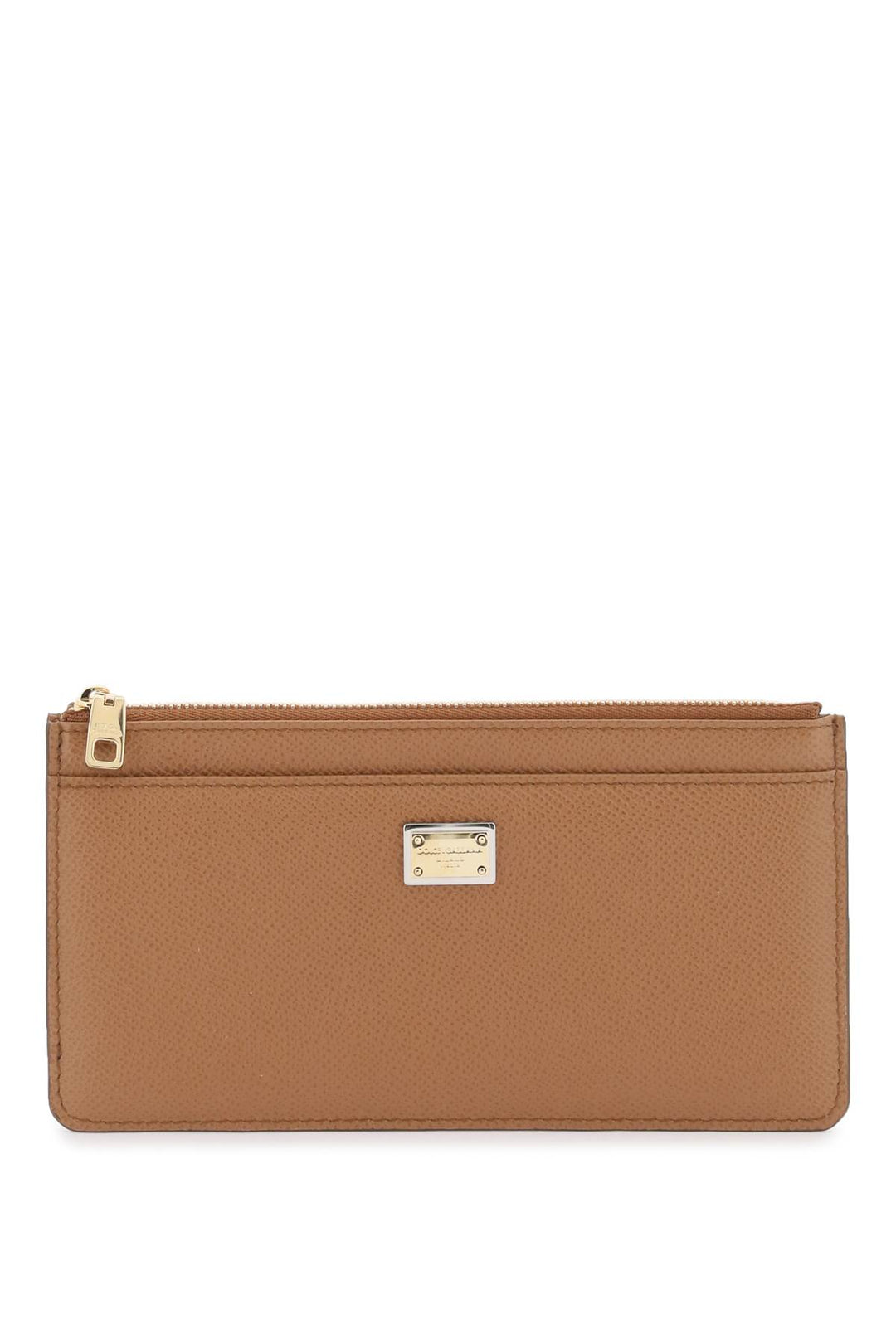 Cardholder Pouch In Dauphine Calfskin - Dolce & Gabbana - Women