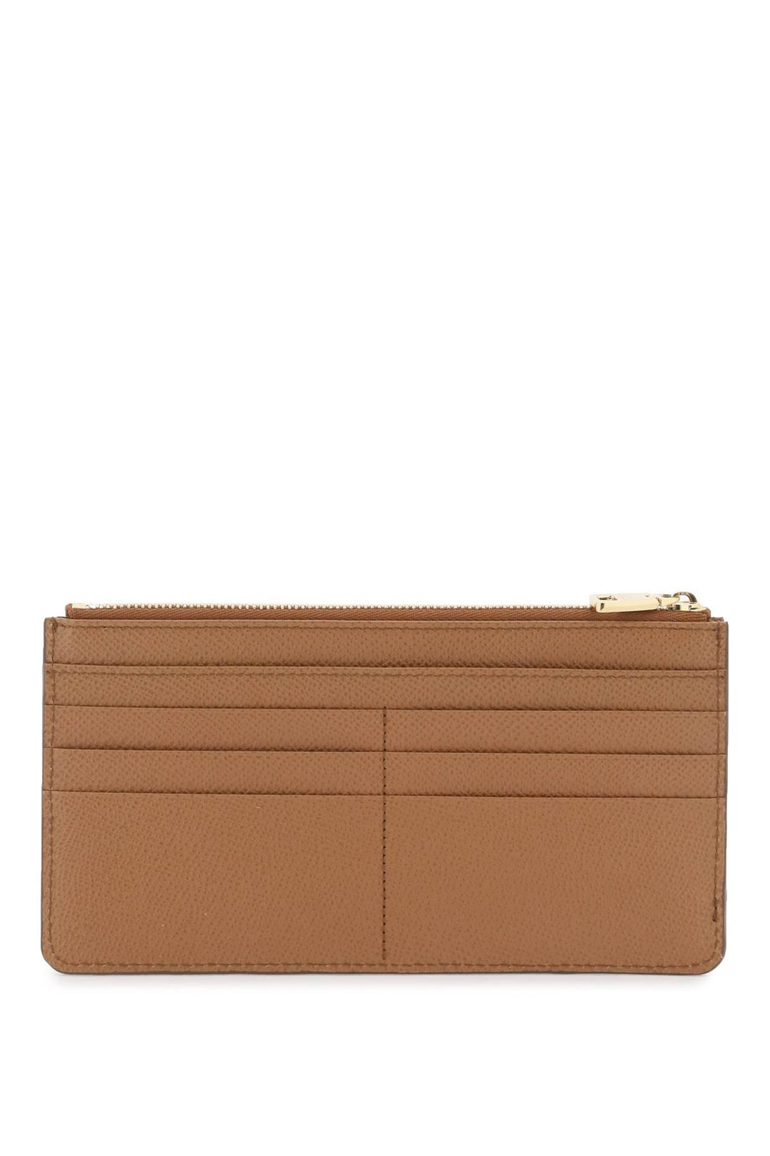 Cardholder Pouch In Dauphine Calfskin - Dolce & Gabbana - Women