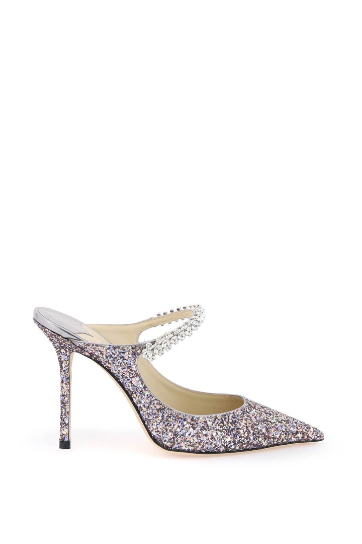 Bing 100 Glitter Mules - Jimmy Choo - Women