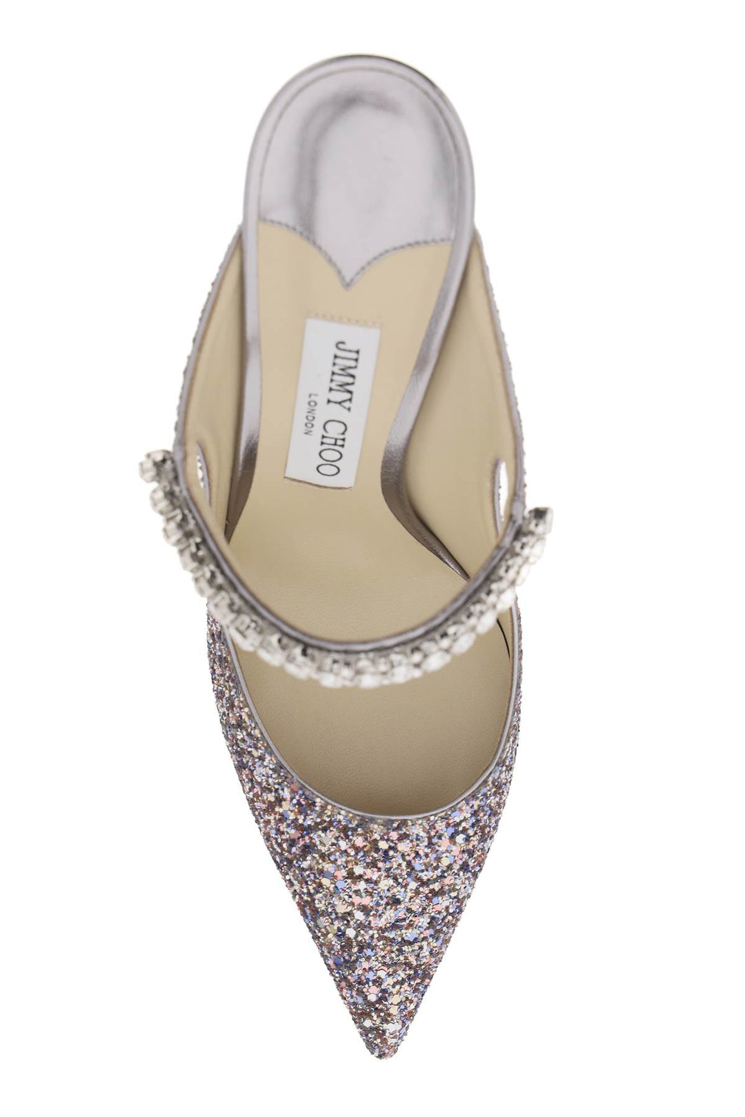 Bing 100 Glitter Mules - Jimmy Choo - Women