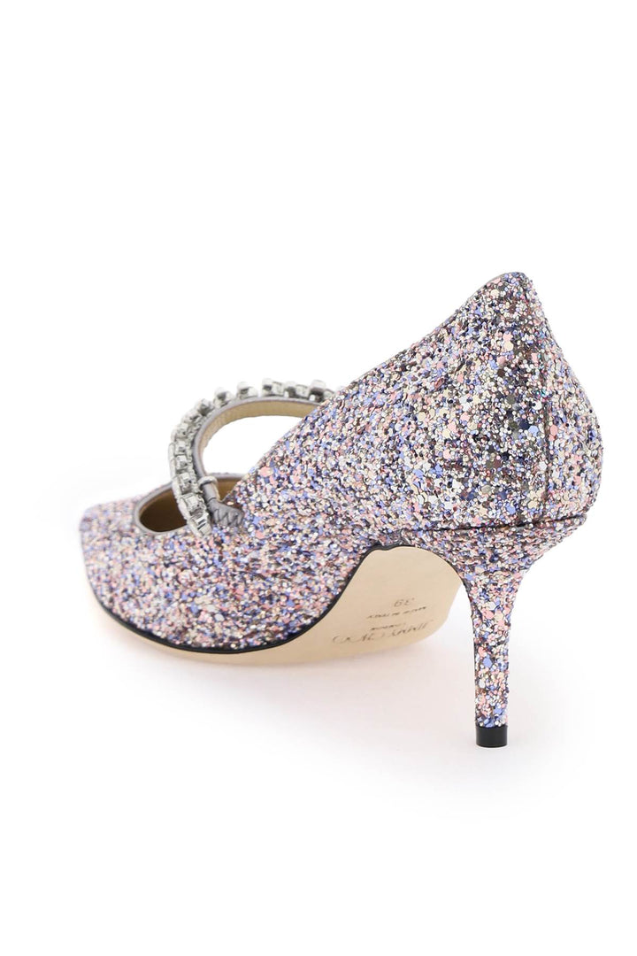 Bing 65 Pumps With Glitter And Crystals - Jimmy Choo - Women