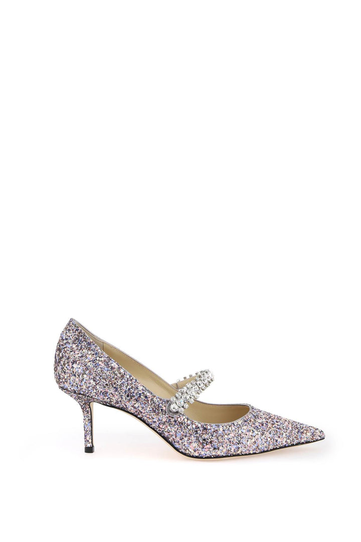 Bing 65 Pumps With Glitter And Crystals - Jimmy Choo - Women