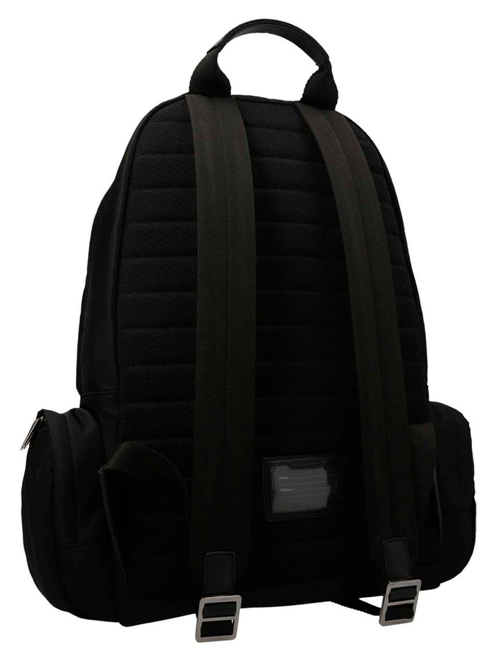 Logo Nylon Backpack Backpacks Black