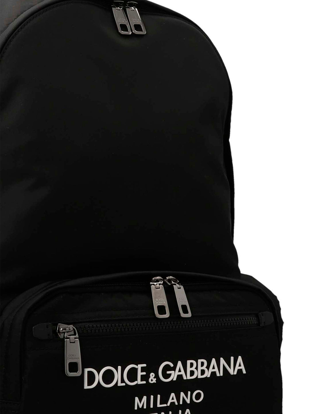 Logo Nylon Backpack Backpacks Black