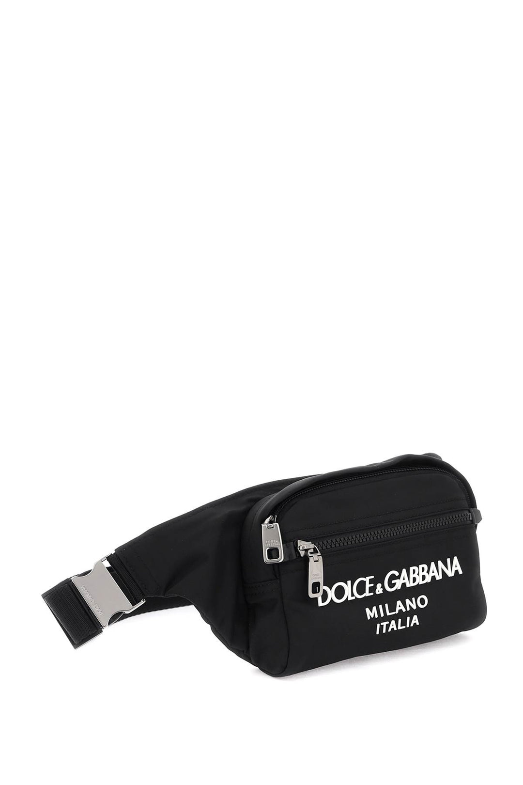 Nylon Beltpack Bag With Logo - Dolce & Gabbana - Men