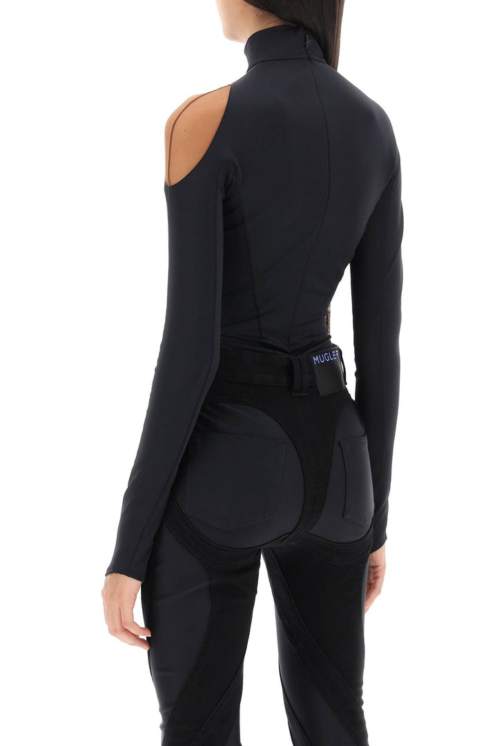 Long Sleeved Swirly Bodysuit - Mugler - Women