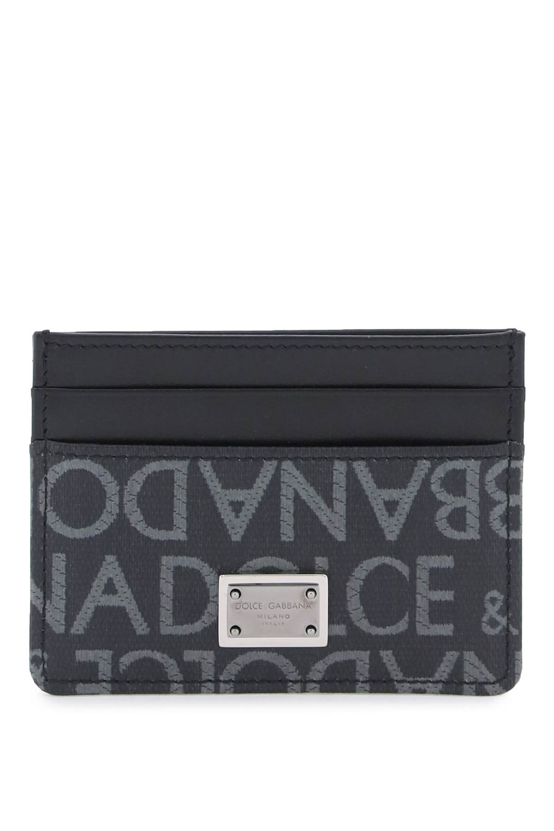 Coated Jacquard Cardholder - Dolce & Gabbana - Men