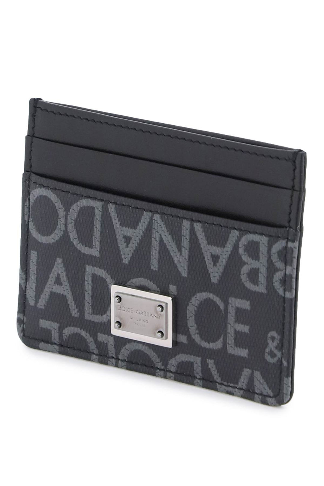 Coated Jacquard Cardholder - Dolce & Gabbana - Men