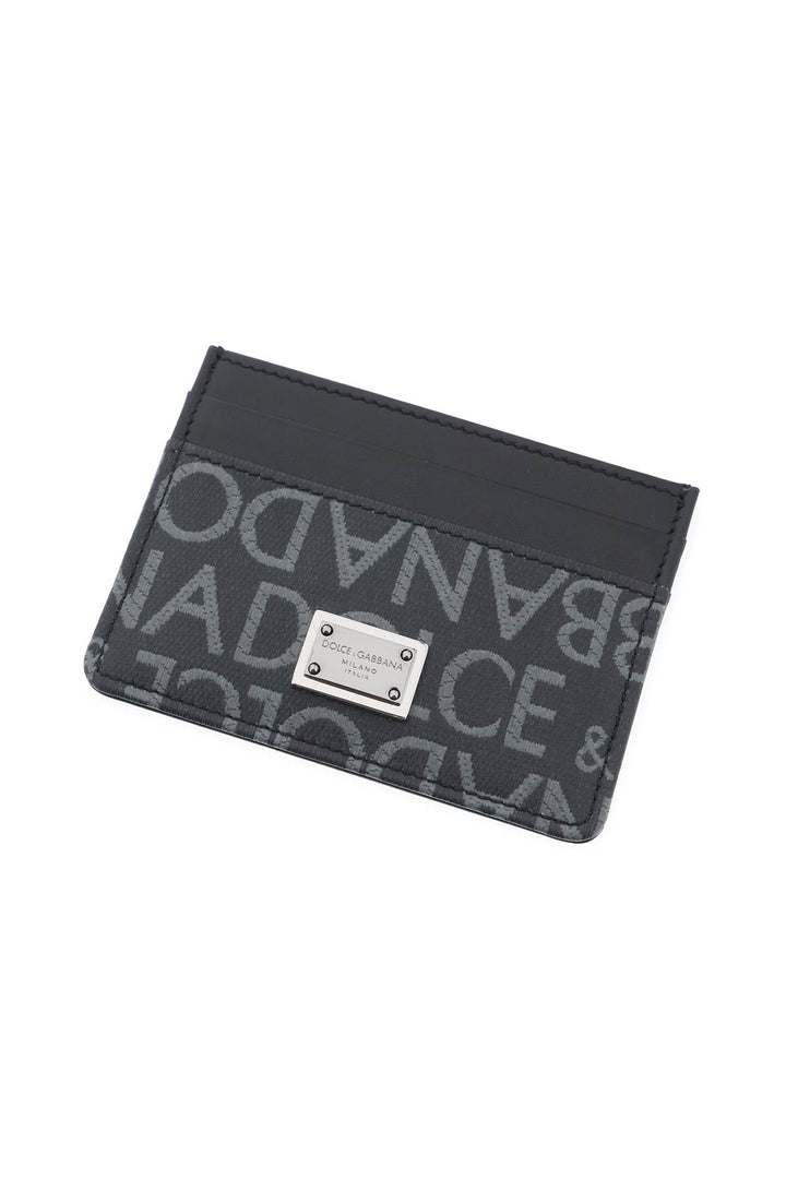 Coated Jacquard Cardholder - Dolce & Gabbana - Men