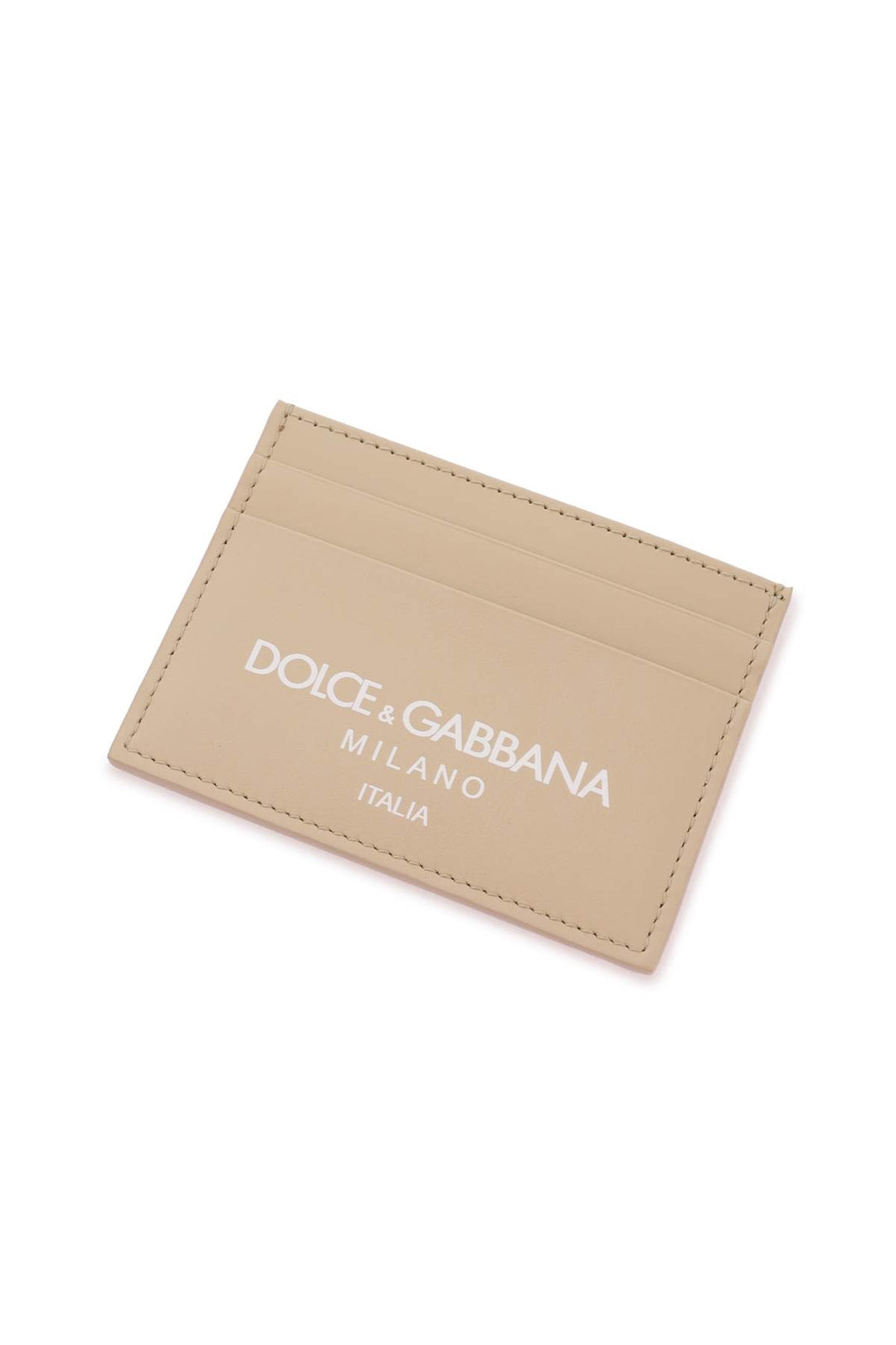 Logo Leather Cardholder - Dolce & Gabbana - Men