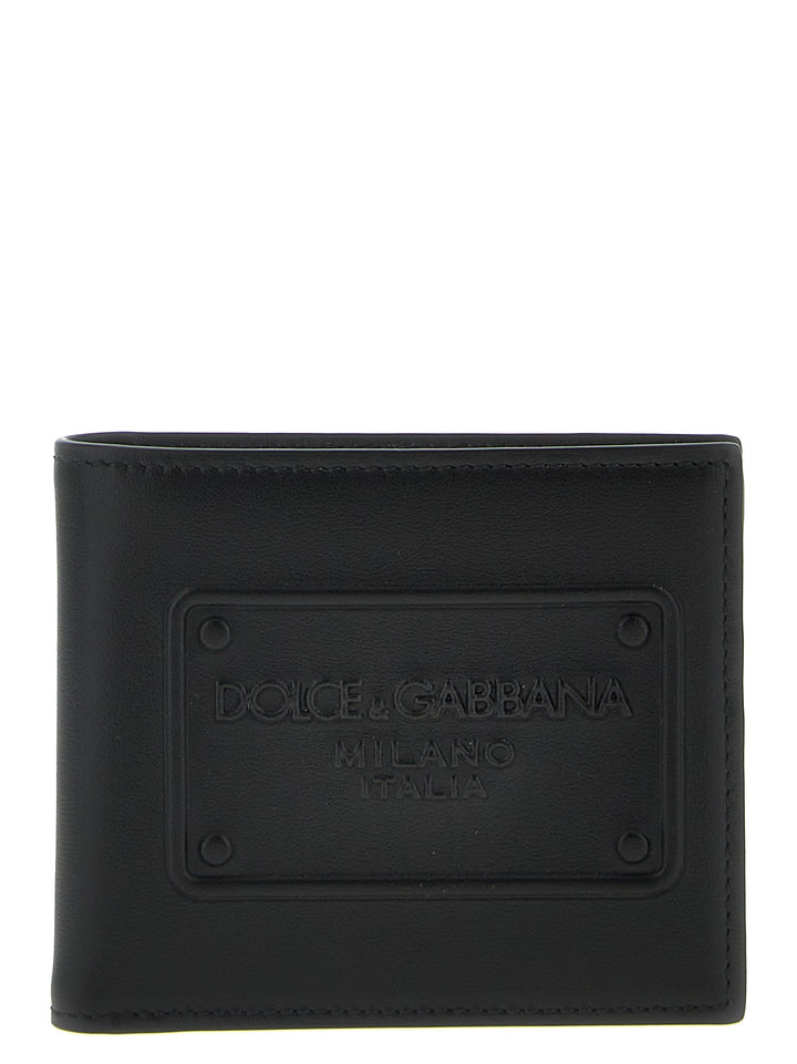 Logo Wallet Wallets, Card Holders Black