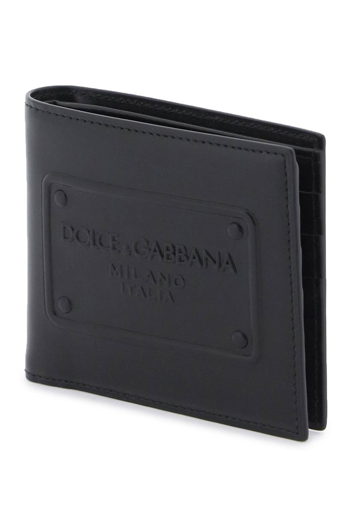 Leather Bi Fold Wallet - Dolce & Gabbana - Men