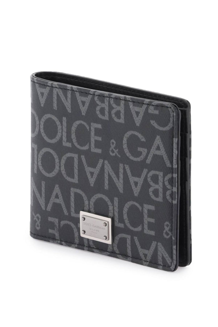 Jacquard Logo Wallet - Dolce & Gabbana - Men