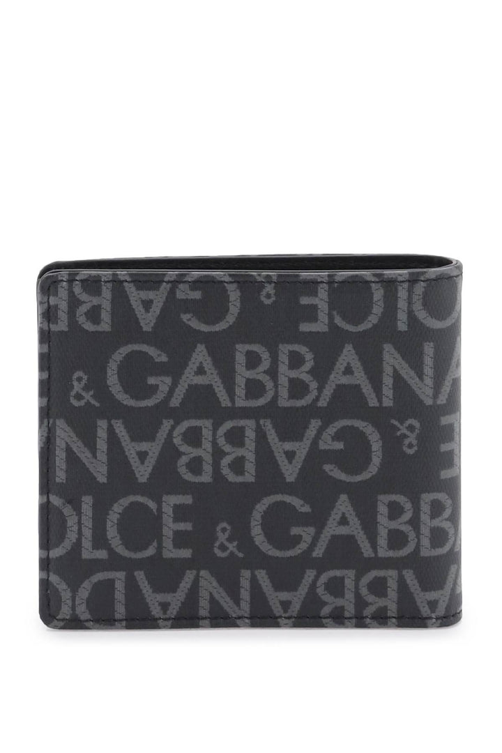 Jacquard Logo Wallet - Dolce & Gabbana - Men