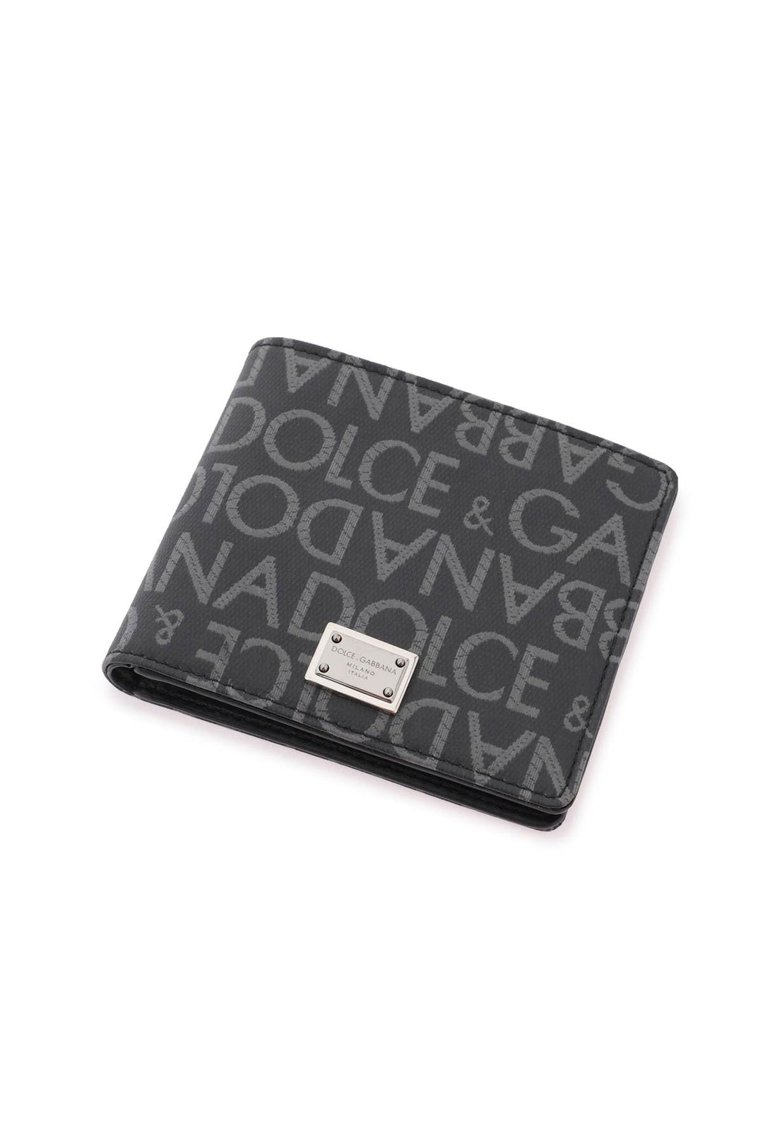 Jacquard Logo Wallet - Dolce & Gabbana - Men