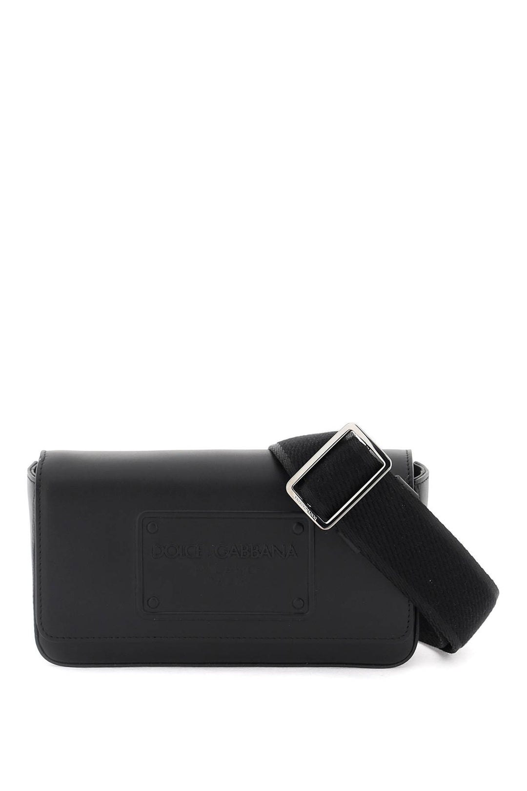 Leather Mini Crossbody Bag - Dolce & Gabbana - Men