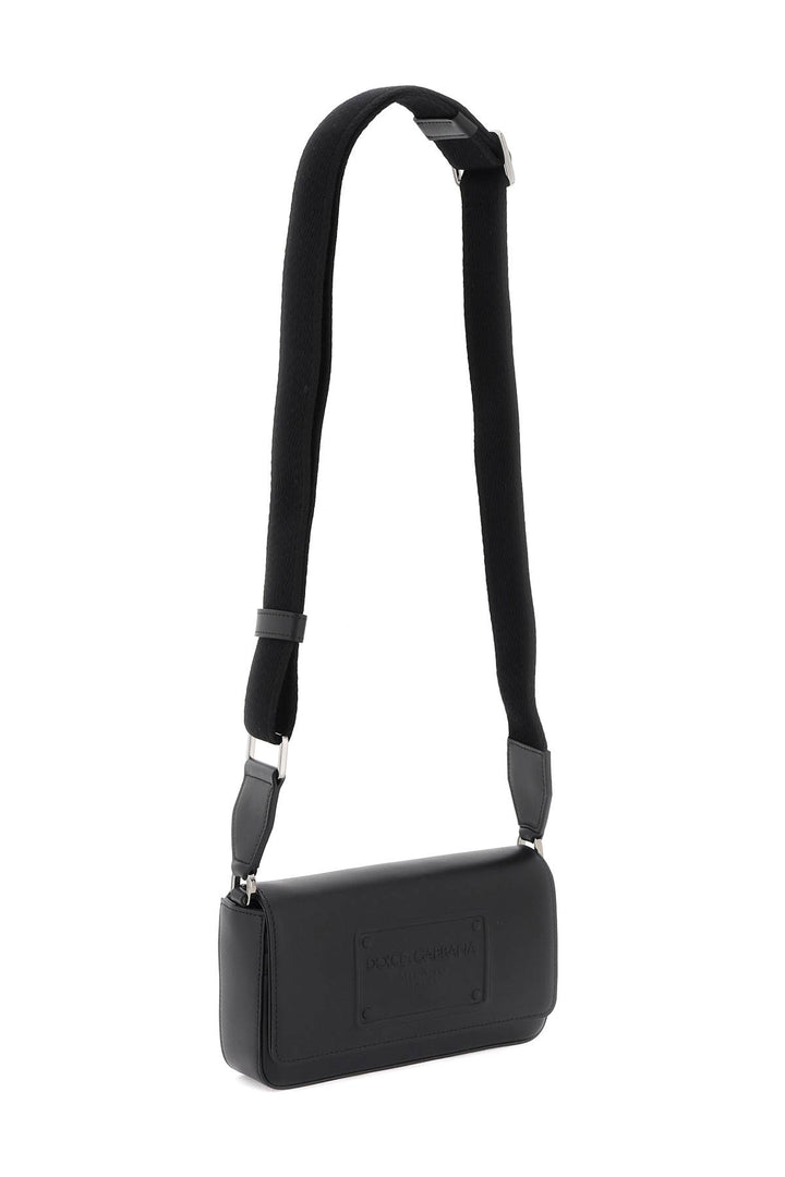 Leather Mini Crossbody Bag - Dolce & Gabbana - Men