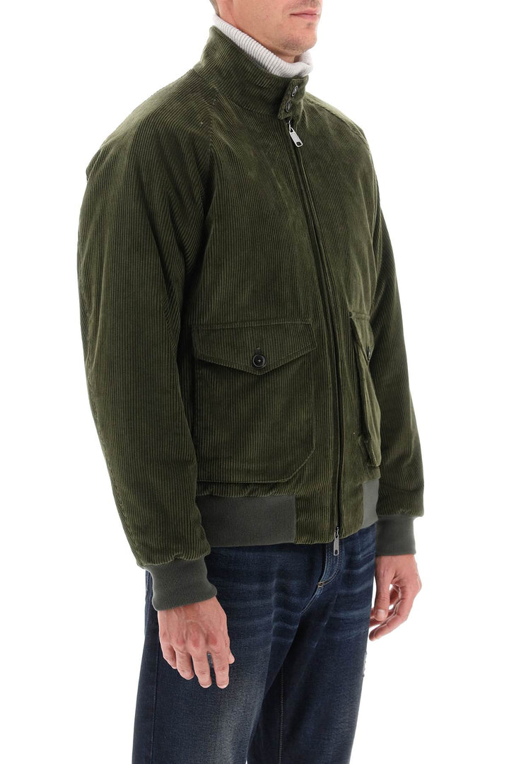 G9 Pocket Bomber Jacket In Corduroy - Baracuta - Men