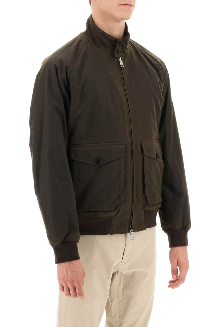 Waxed G9 Harrington Jacket - Baracuta - Men