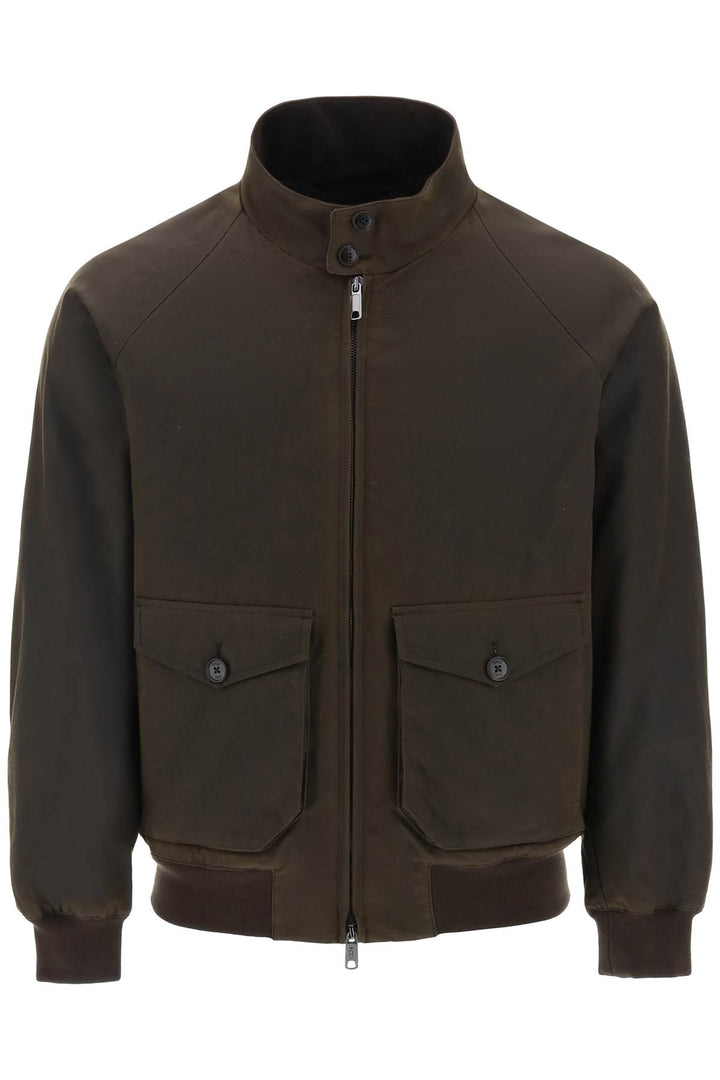 Waxed G9 Harrington Jacket - Baracuta - Men