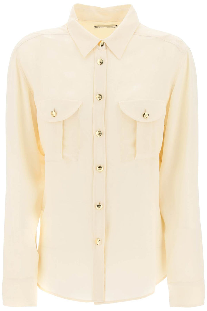 Faverolles Jacquard Crepe Shirt - Blazé Milano - Women