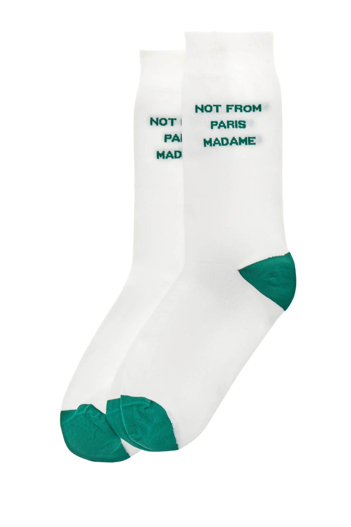 'La Chaussette Slogan' Socks - Drole De Monsieur - Men