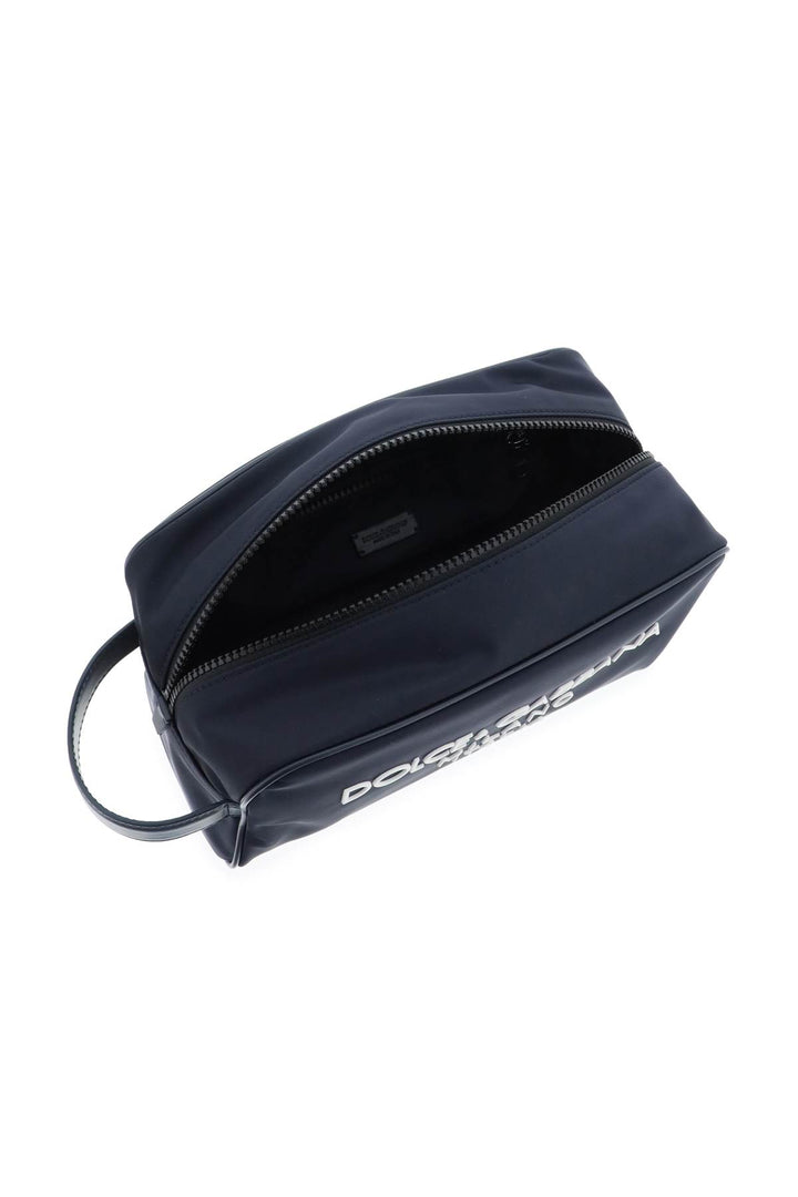 Rubberized Logo Beauty Case - Dolce & Gabbana - Men