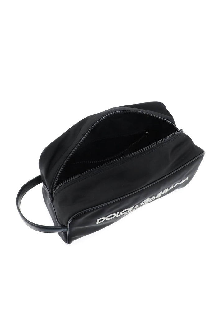 Rubberized Logo Beauty Case - Dolce & Gabbana - Men