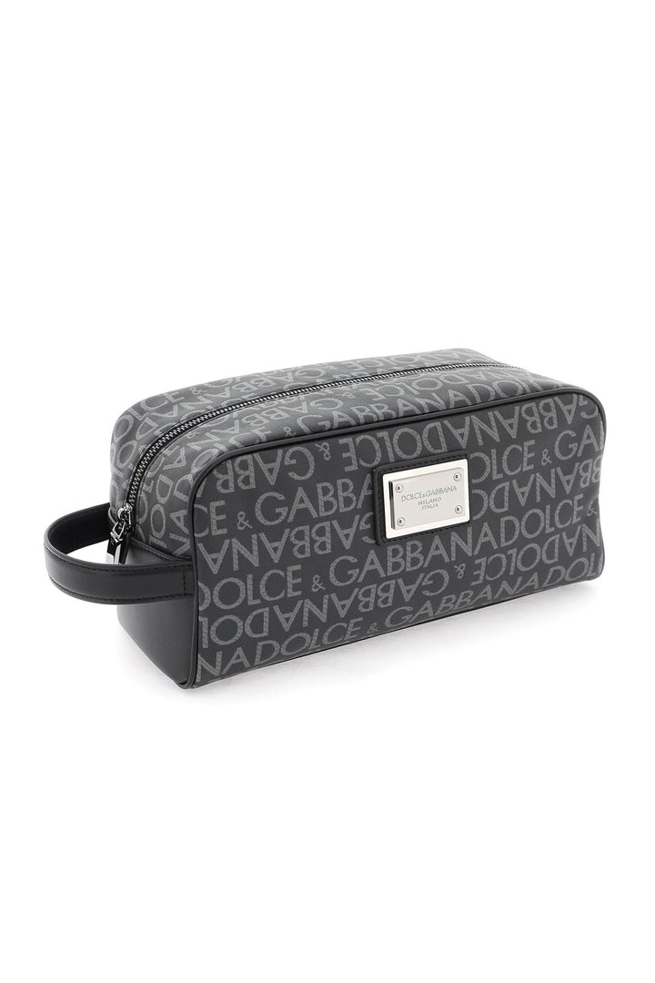 Coated Jacquard Vanity Case - Dolce & Gabbana - CLT