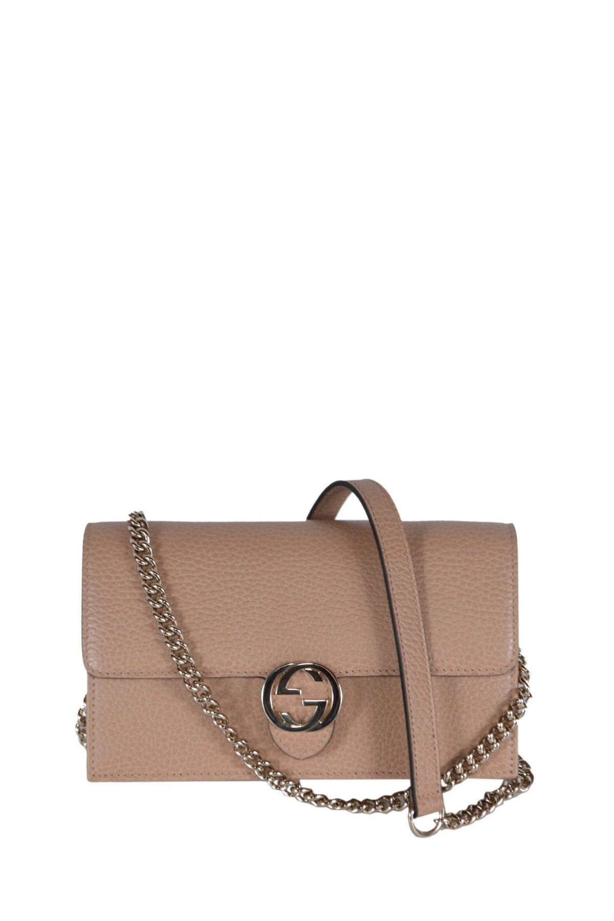 Gucci Interlocking GG Small Leather Shoulder Bag