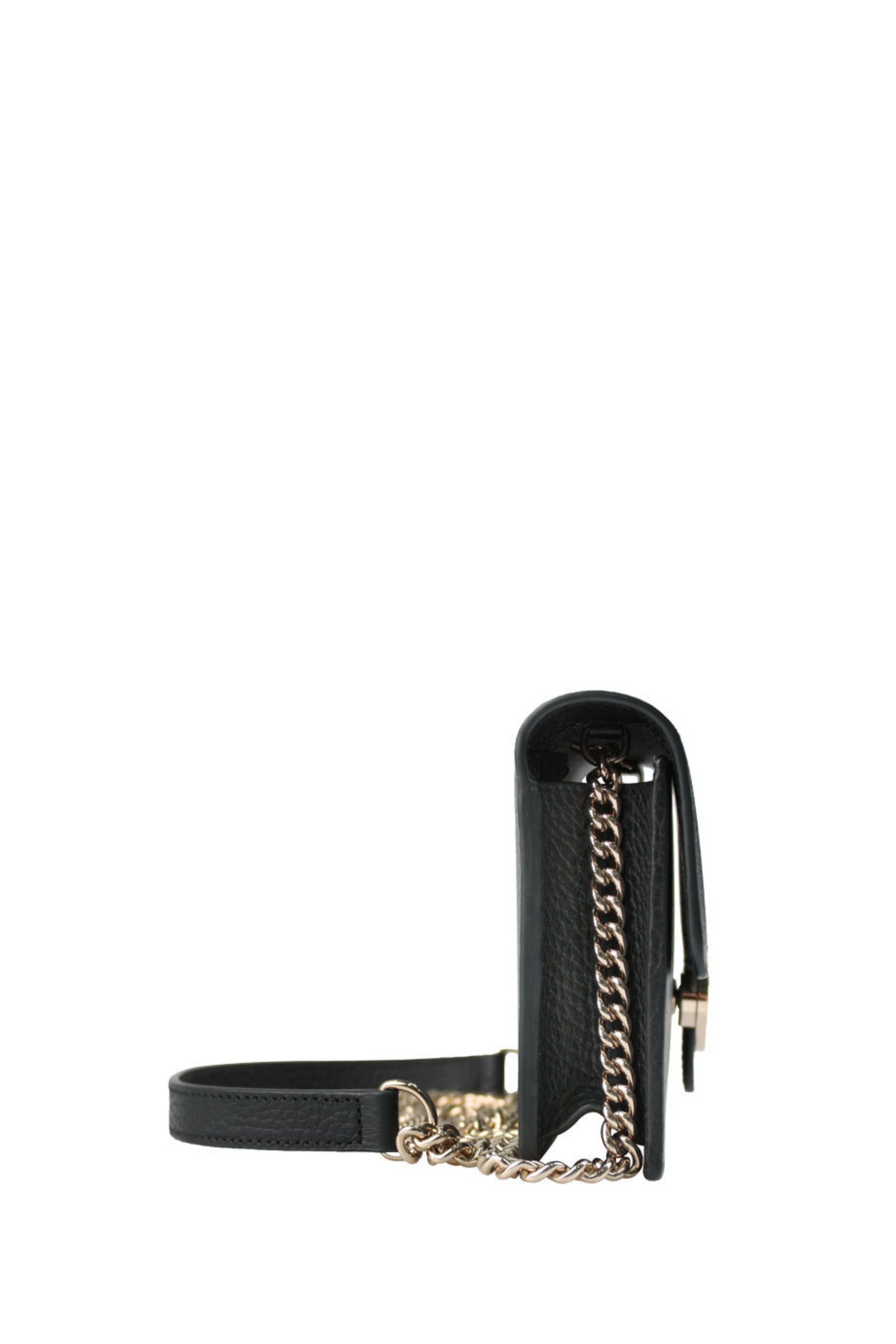 Gucci | Interlocking shoulder bag GG small black leather - Women