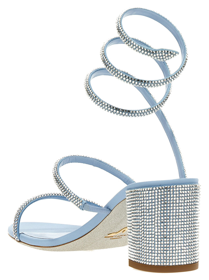 Cleo Sandals Light Blue