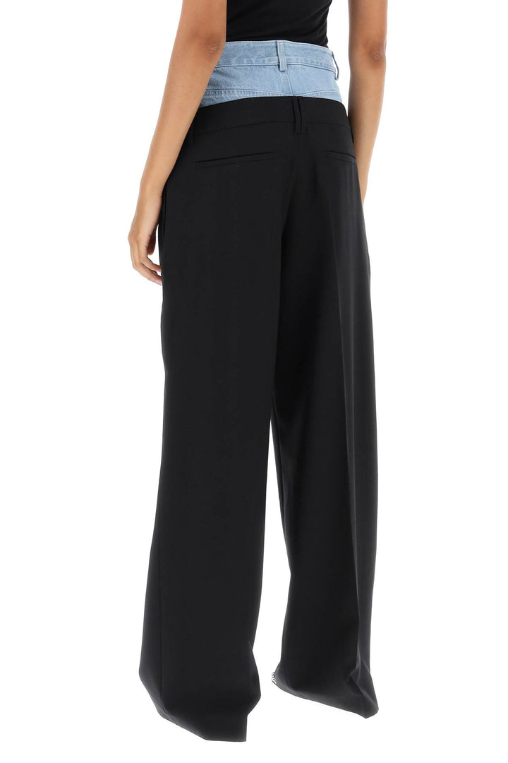 Wide Leg Hybrid Pants - Dion Lee - Women