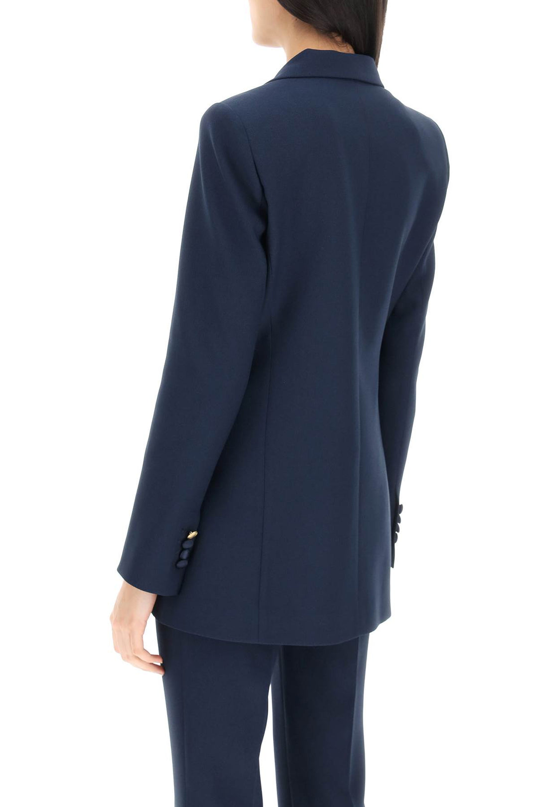 Bianca Blazer In Cady And Satin - Hebe Studio - Women