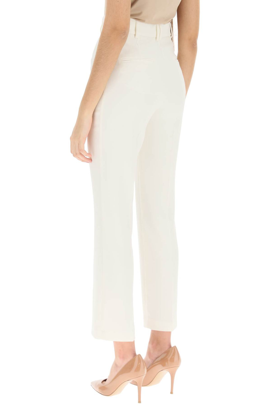 'Loulou' Cady Trousers - Hebe Studio - Women