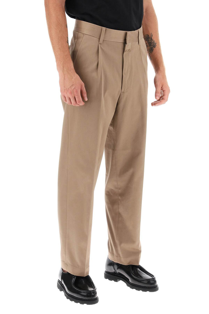 'Blomberg' Loose Pants With Tapered Leg - Closed - Men