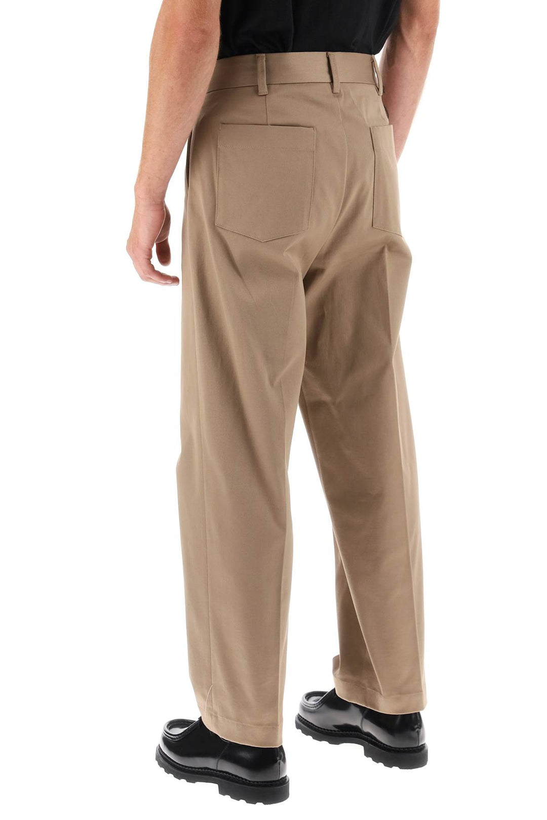 'Blomberg' Loose Pants With Tapered Leg - Closed - Men