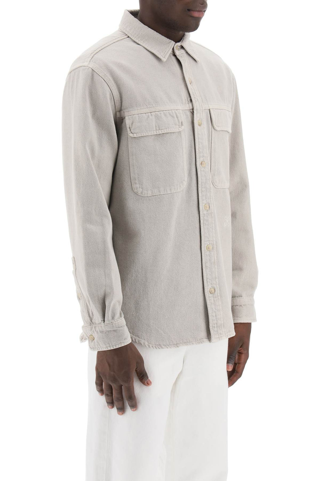 Denim Overshirt - Closed - Men