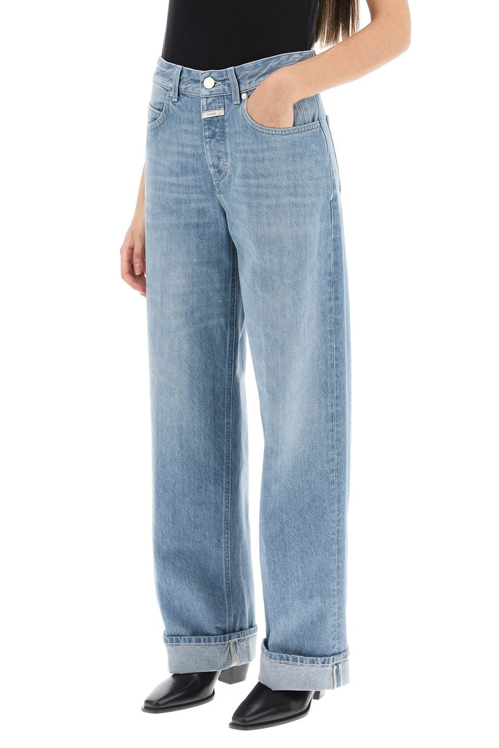 Loose Jeans With Turn Up Hem - Closed - Women