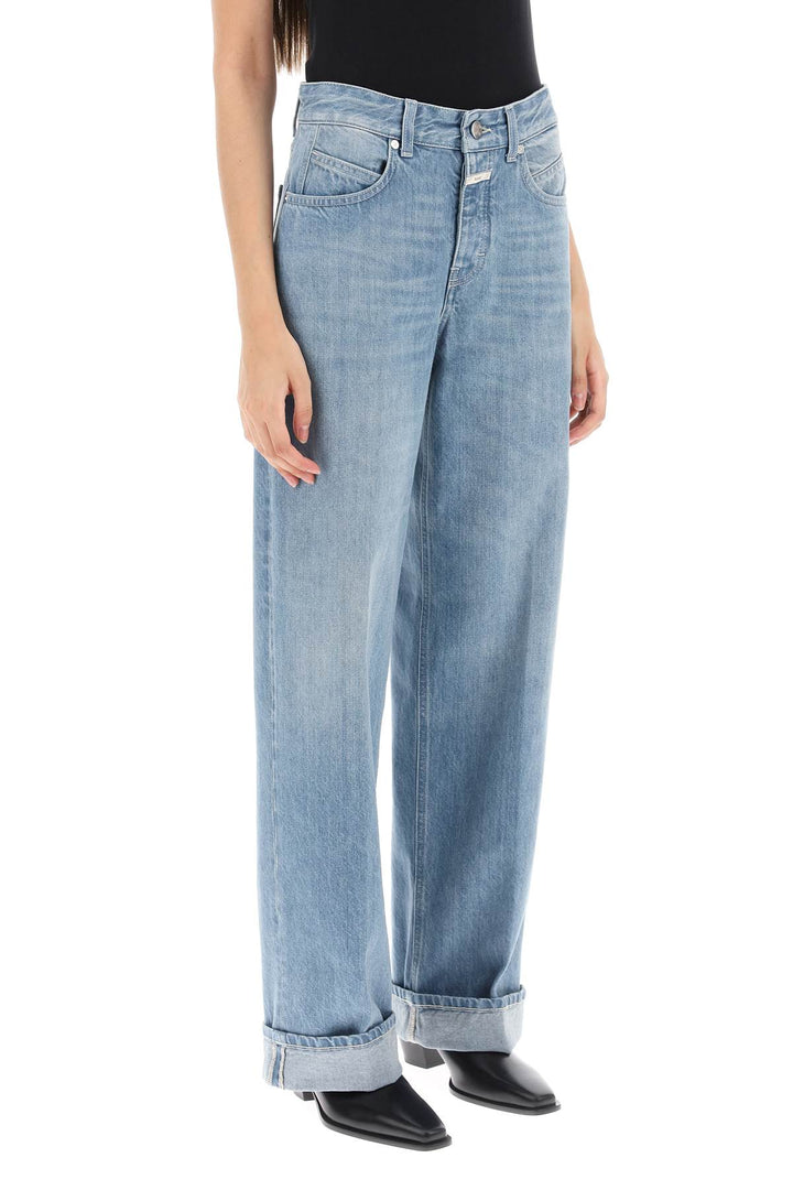 Loose Jeans With Turn Up Hem - Closed - Women