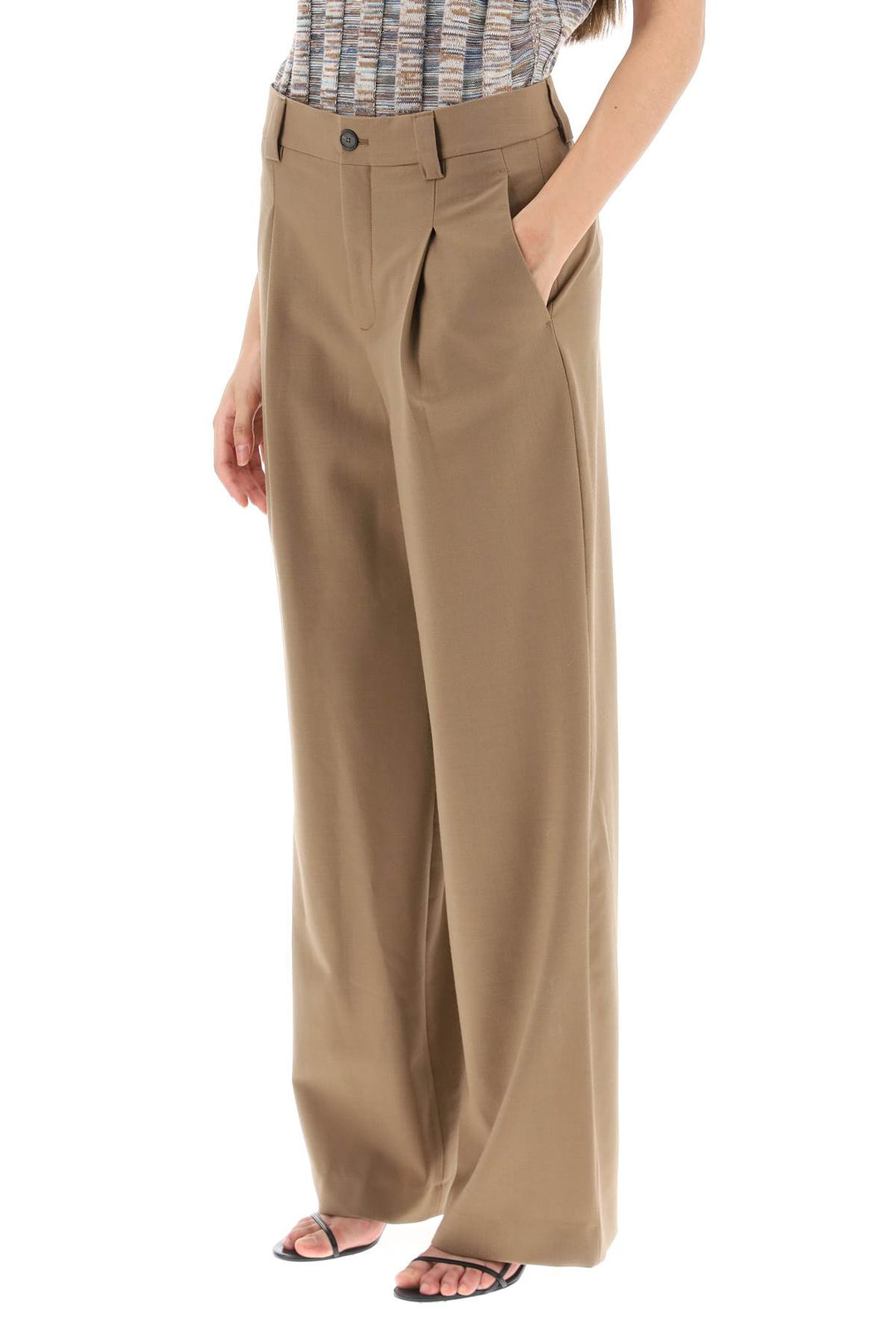 Brooks Wool Blend Pants - Closed - Women