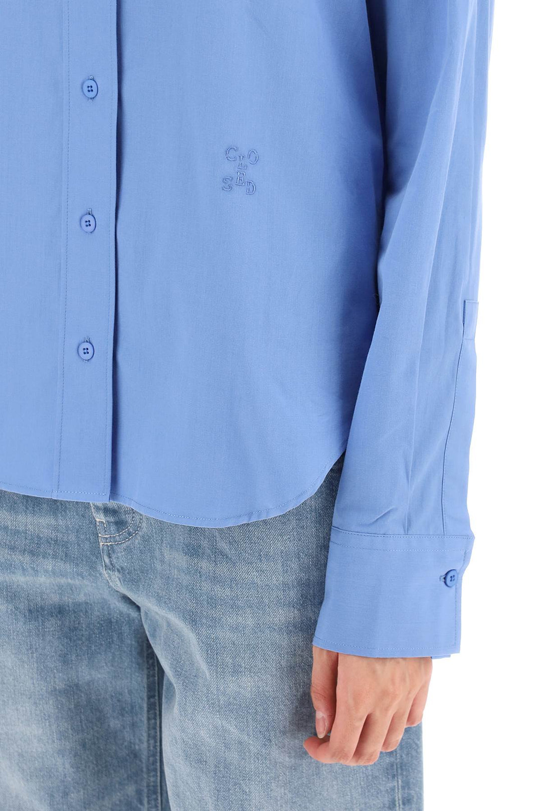 Chambray Shirt - Closed - Women