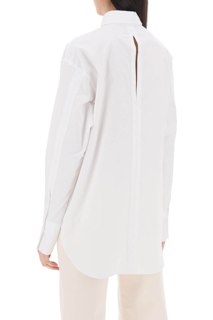 Camicia Oversize In Gabardina Di Cotone - Closed - Women