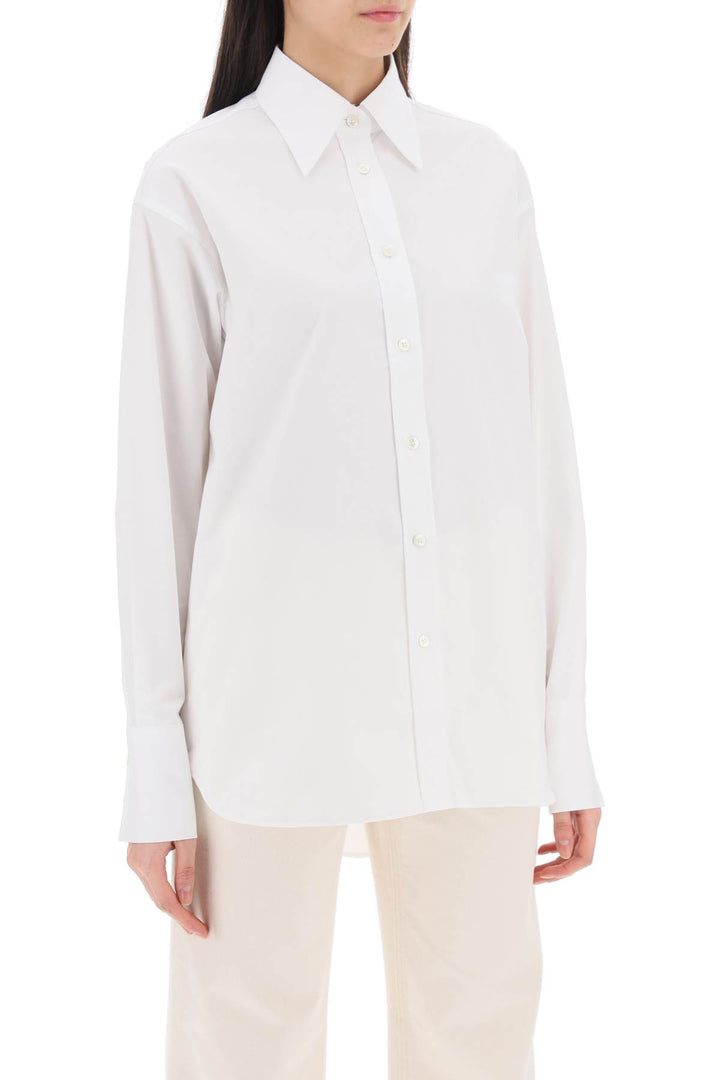 Camicia Oversize In Gabardina Di Cotone - Closed - Women