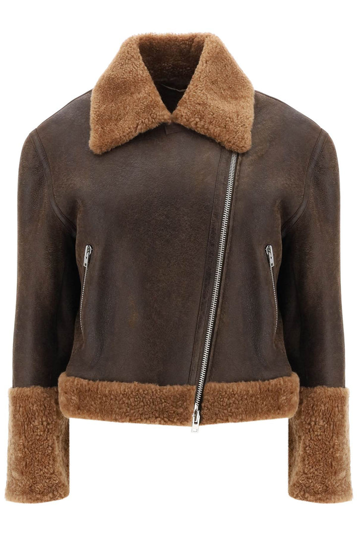 Cropped Shearling Jacket - Closed - Women